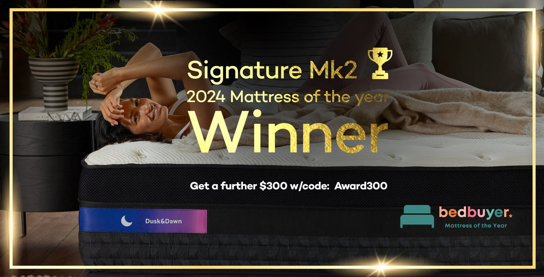 Dusk&Dawn's Signature Mattress Wins Bedbuyer’s 'Mattress of the Year' 2024