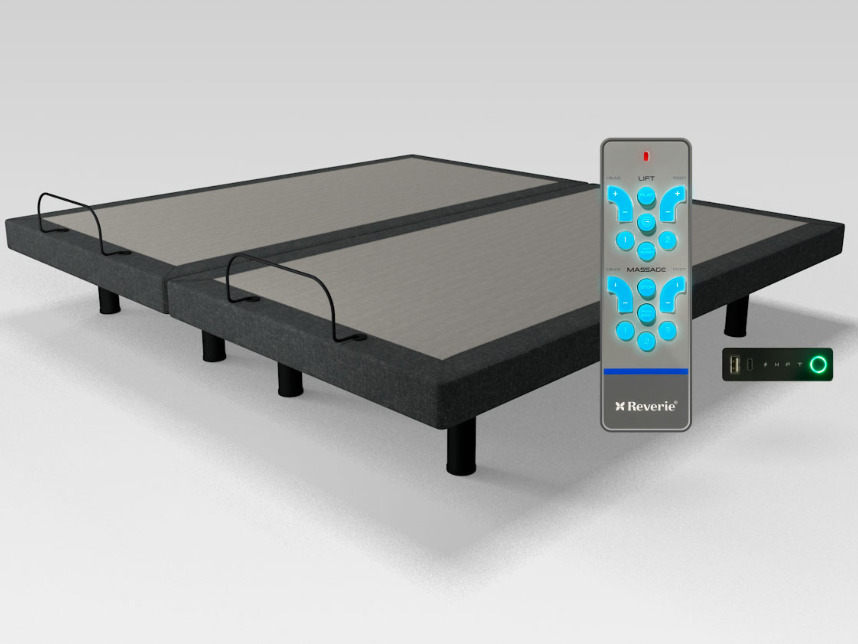 Reverie adjustable bed hot sale wired remote control